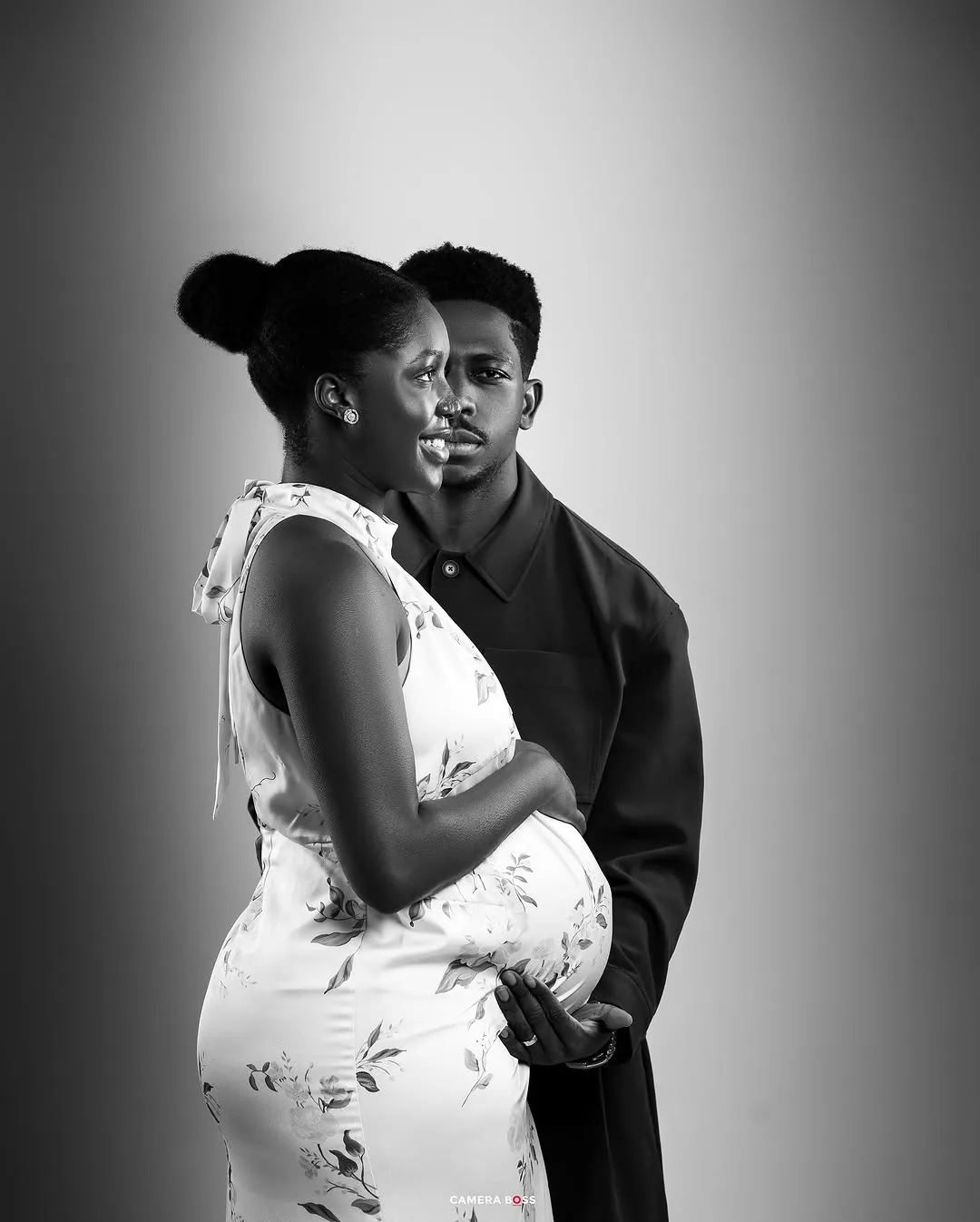 Moses Bliss and wife Marie Bliss welcome their first child
