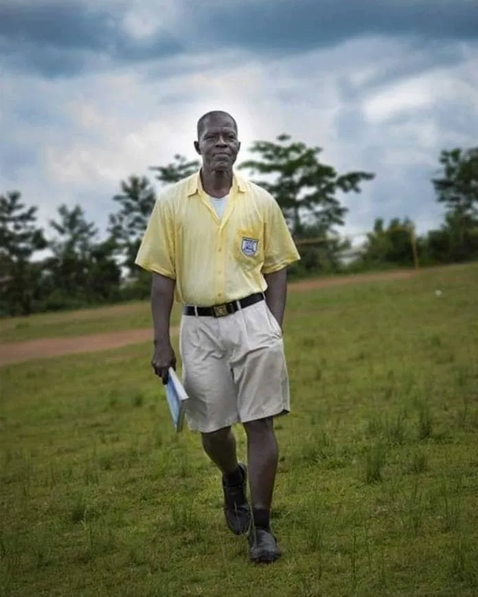 At 66 years old, this Ghanaian JHS student is pursuing his dreams of a basic education