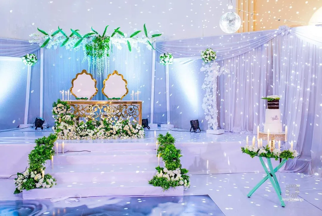 Ghanaian Makeup Artist, Fairouse & Abass’ Islamic wedding was full of glamour and opulence