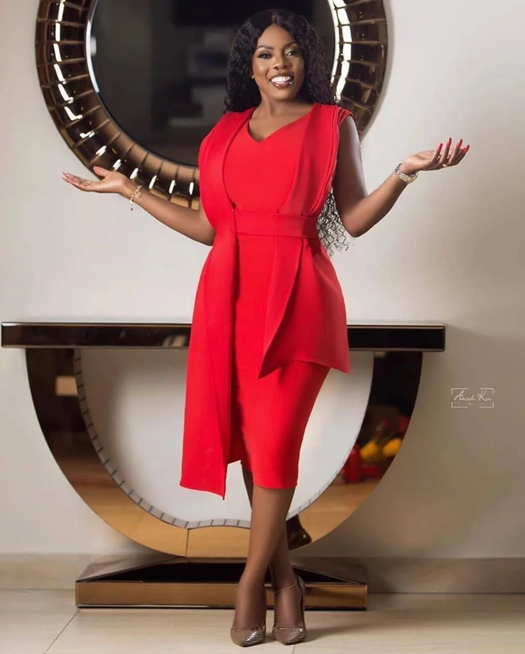 These 5 dresses Nana Aba Anamoah wore for her birthday have been rated A+ by our editors