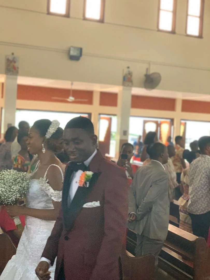 Gospel musician Nobel Nketsiah marries again in a beautiful wedding ceremony