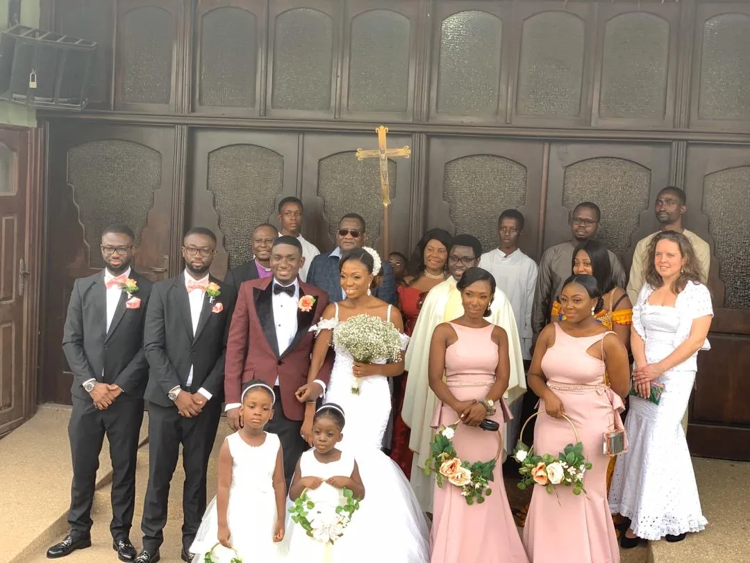 Gospel musician Nobel Nketsiah marries again in a beautiful wedding ceremony