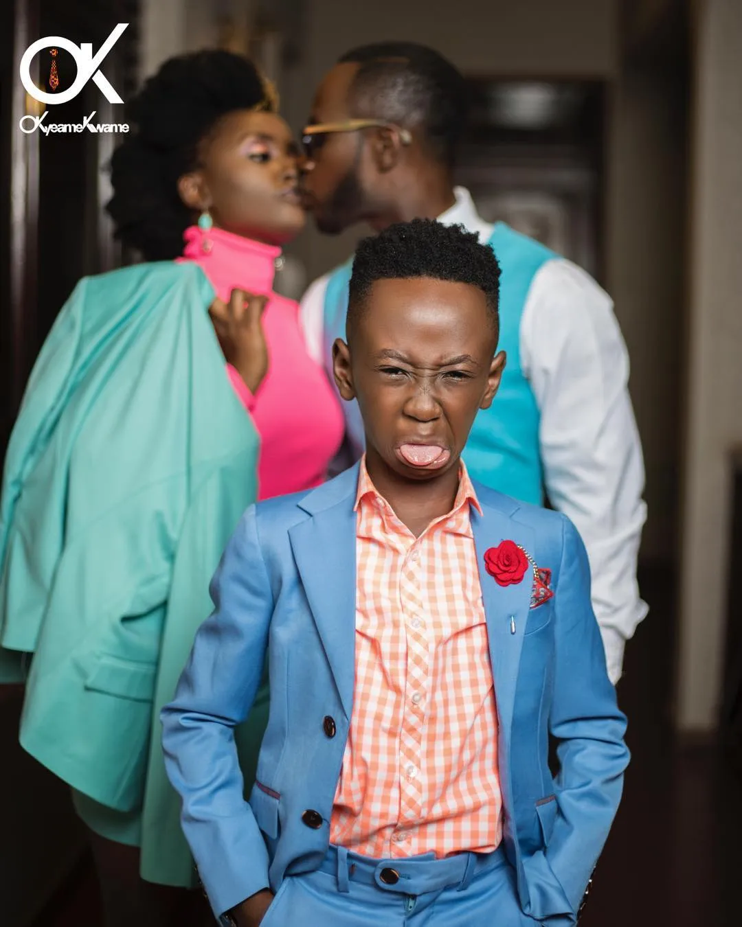 These photos of Okyeame Kwame & his family are giving us family & fashion goals