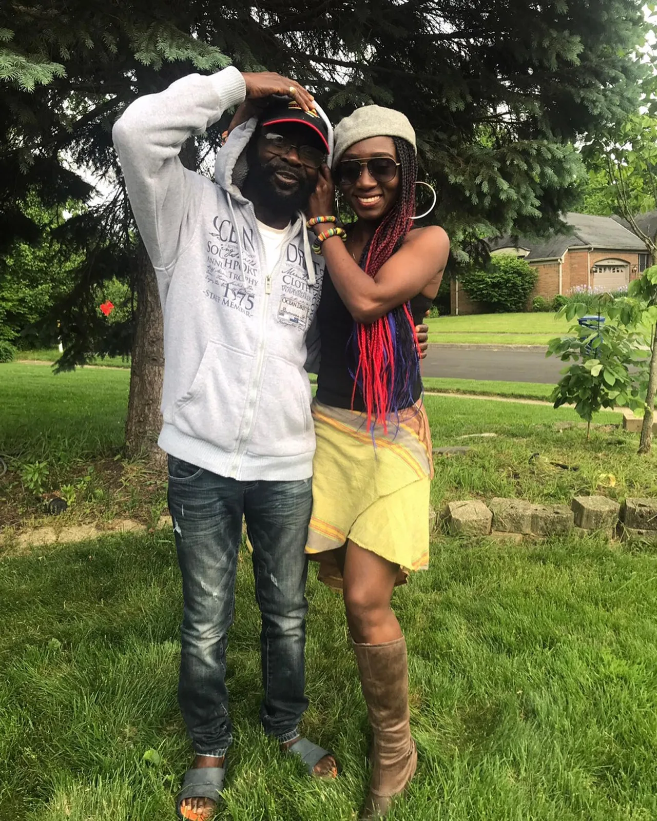Pat Thomas and Nana Yaa
