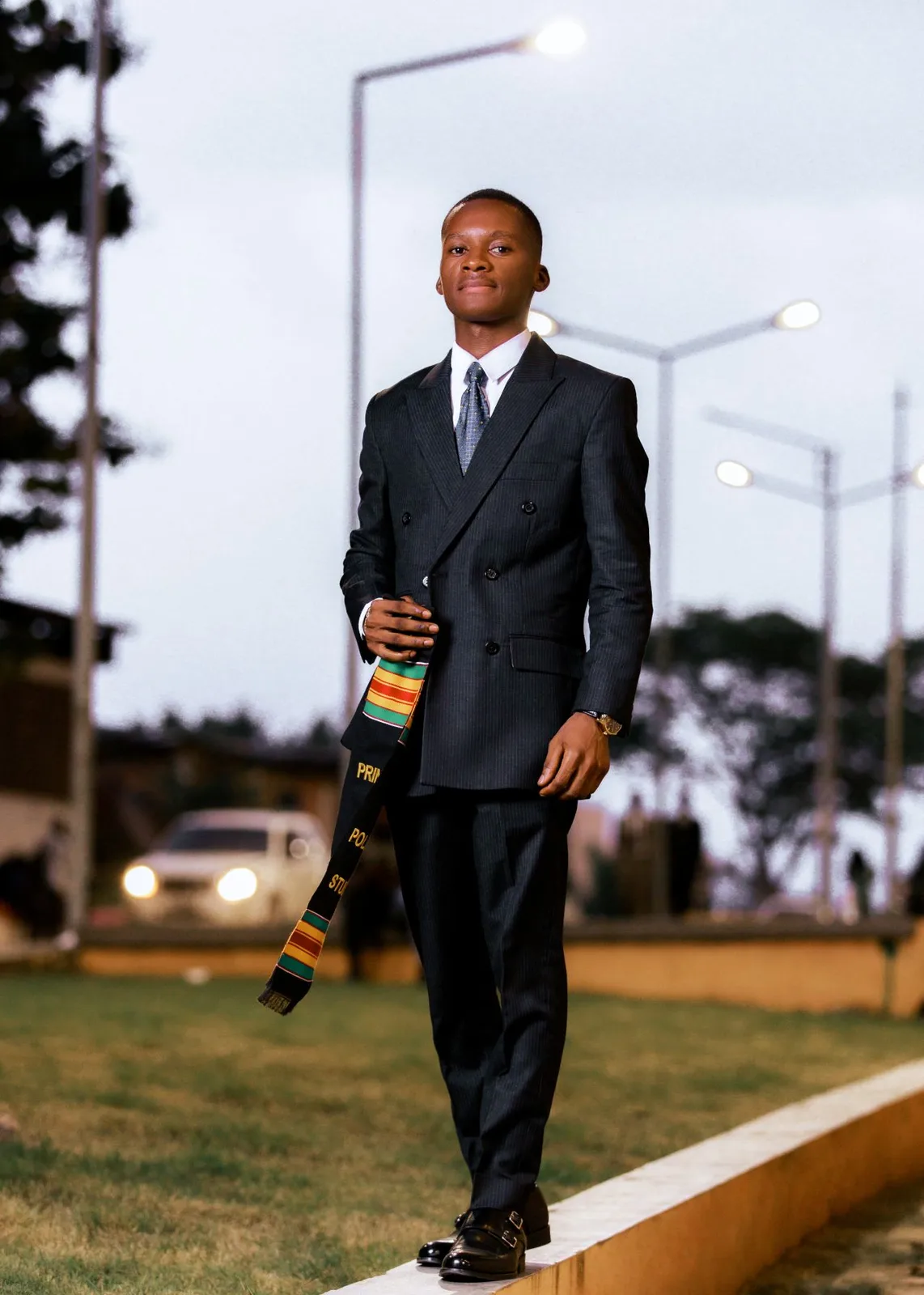 From airport janitor to first class graduate: How one errand changed everything for Prince Dormenyo
