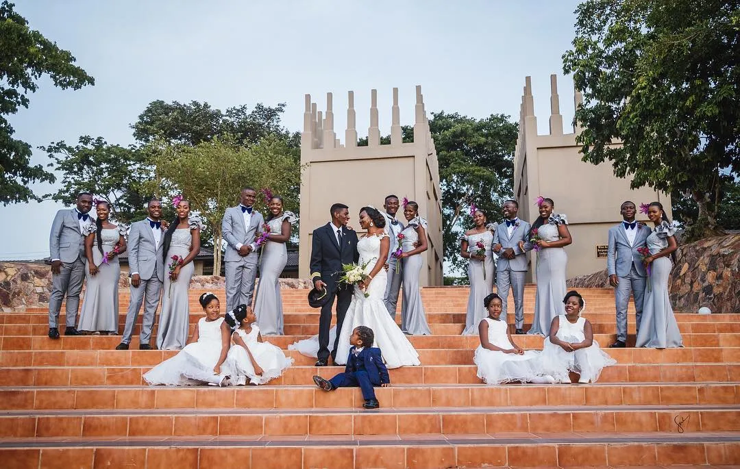 Philip & Mensima’s wedding was a star-studded one