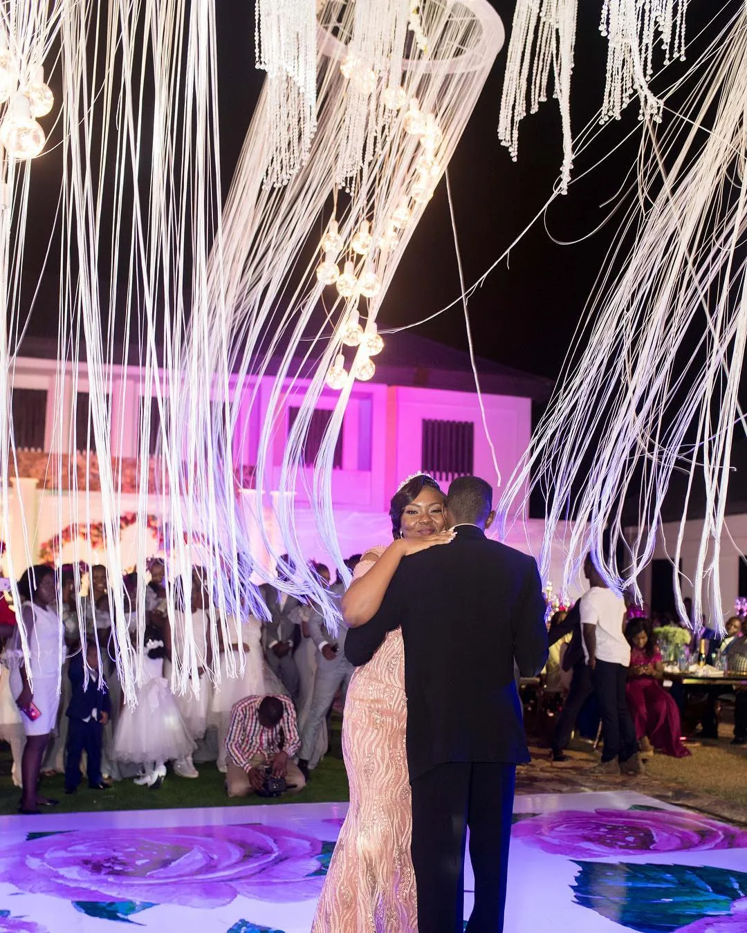 Philip & Mensima’s wedding was a star-studded one