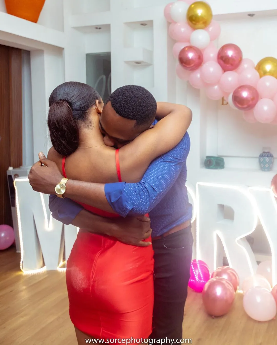 Birthday dinner turned proposal. Yaw + Saymyly #YES4ever 🥰