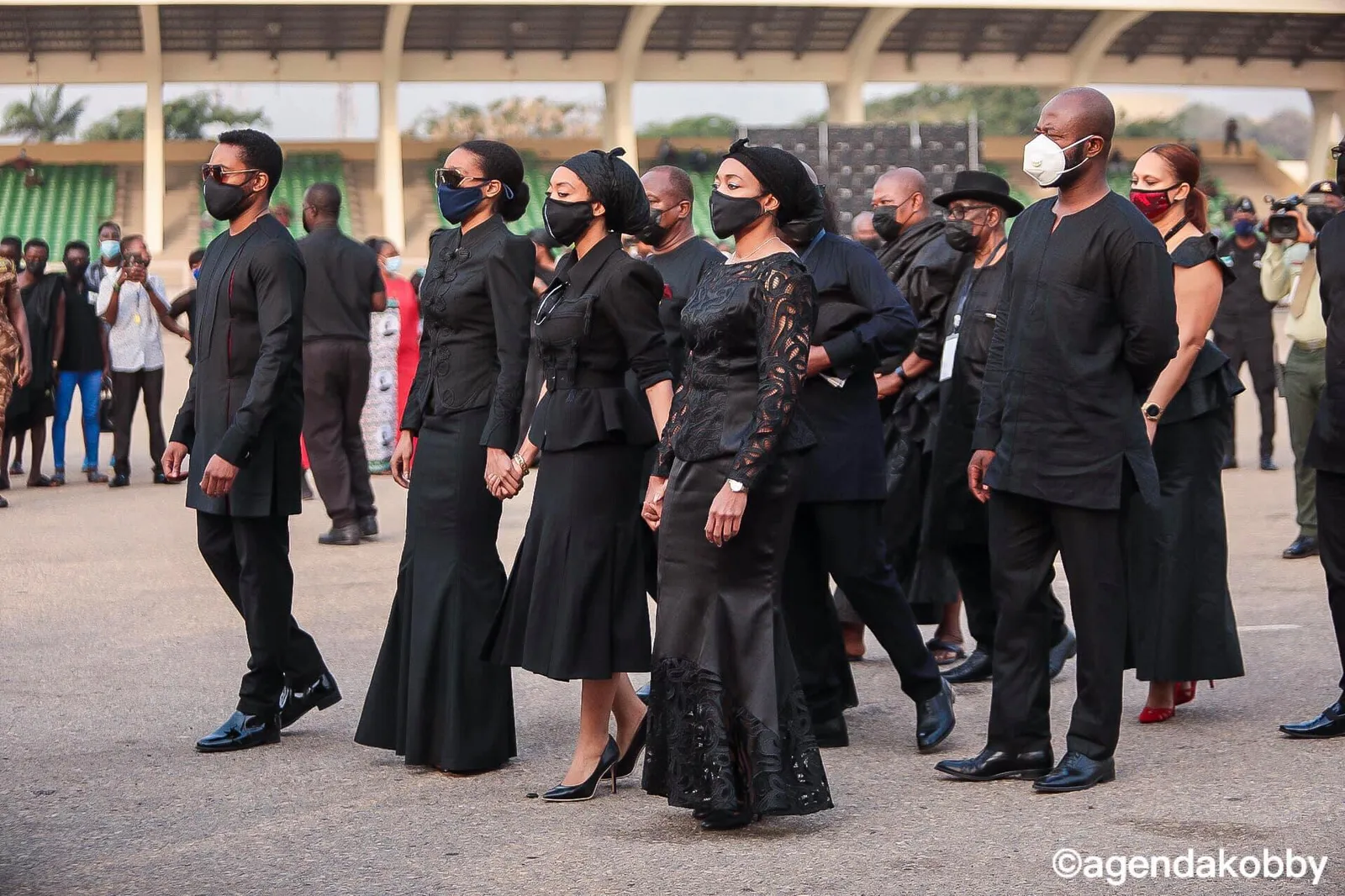 #RawlingsGoesHome: 21 unforgettable moments at the funeral service of Flt Lt J.J Rawlings