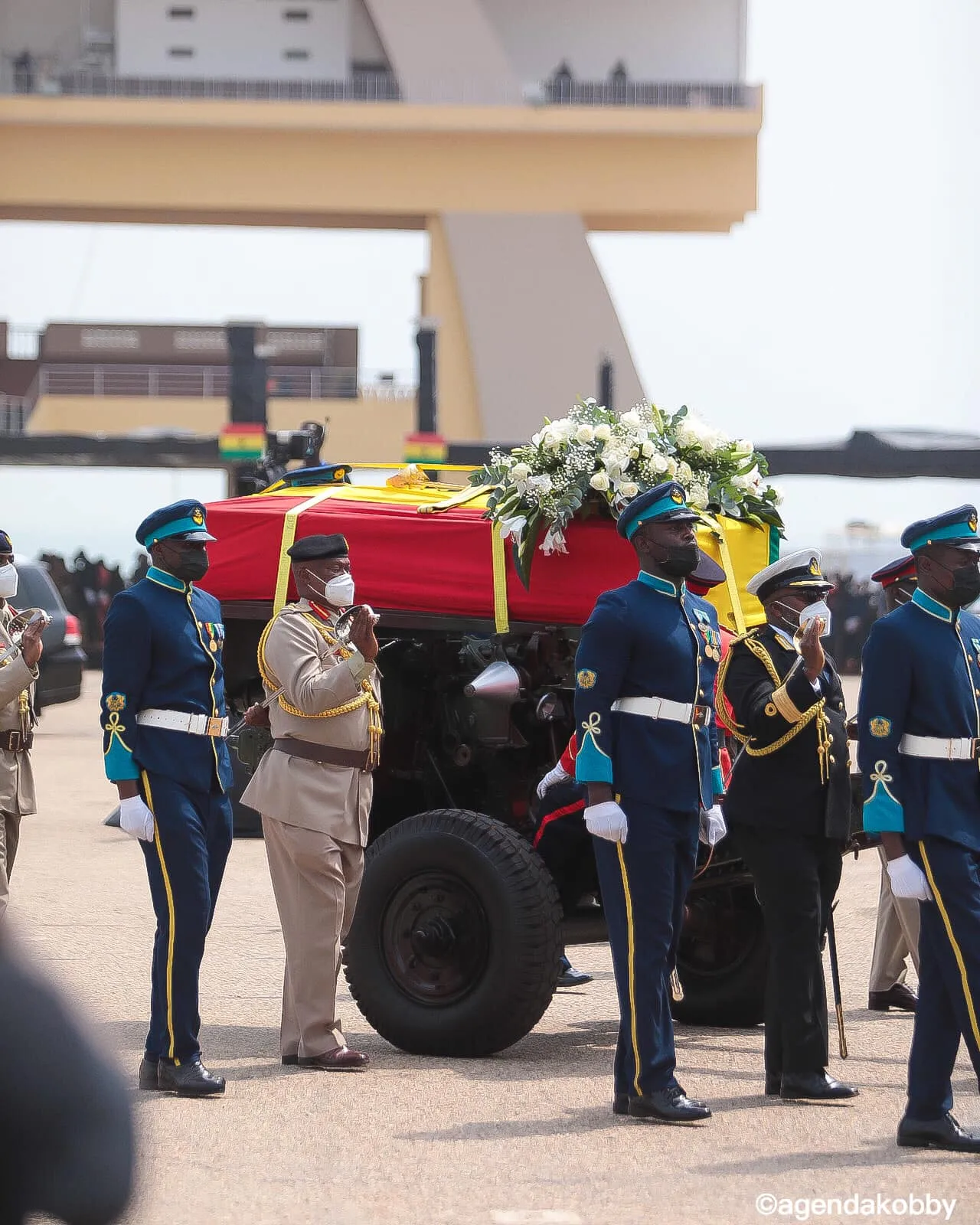 #RawlingsGoesHome: 21 unforgettable moments at the funeral service of Flt Lt J.J Rawlings