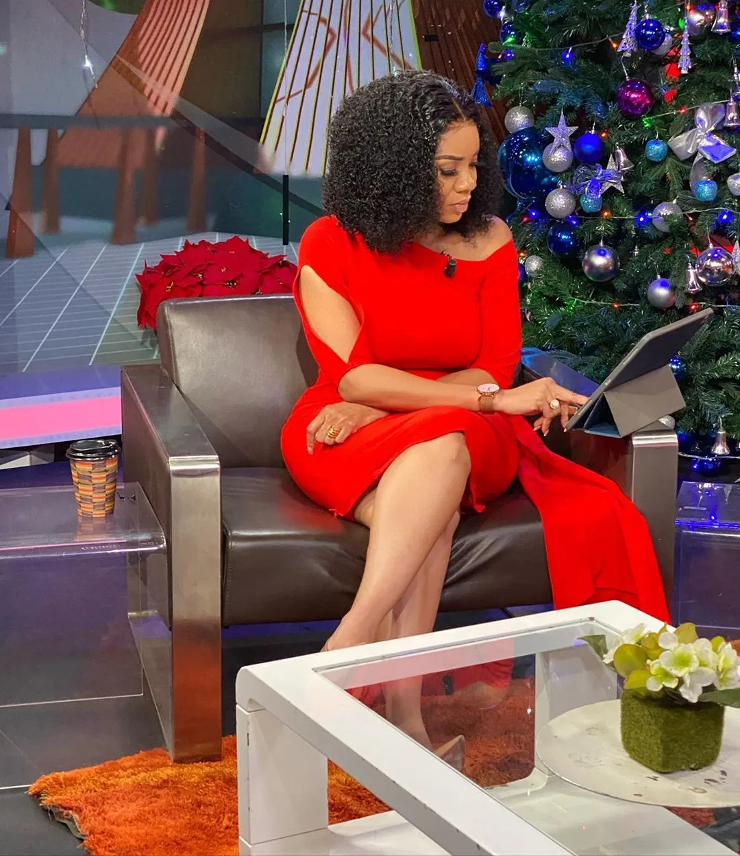 Looking for red dress inspirations?? Let Serwaa Amihere show you how