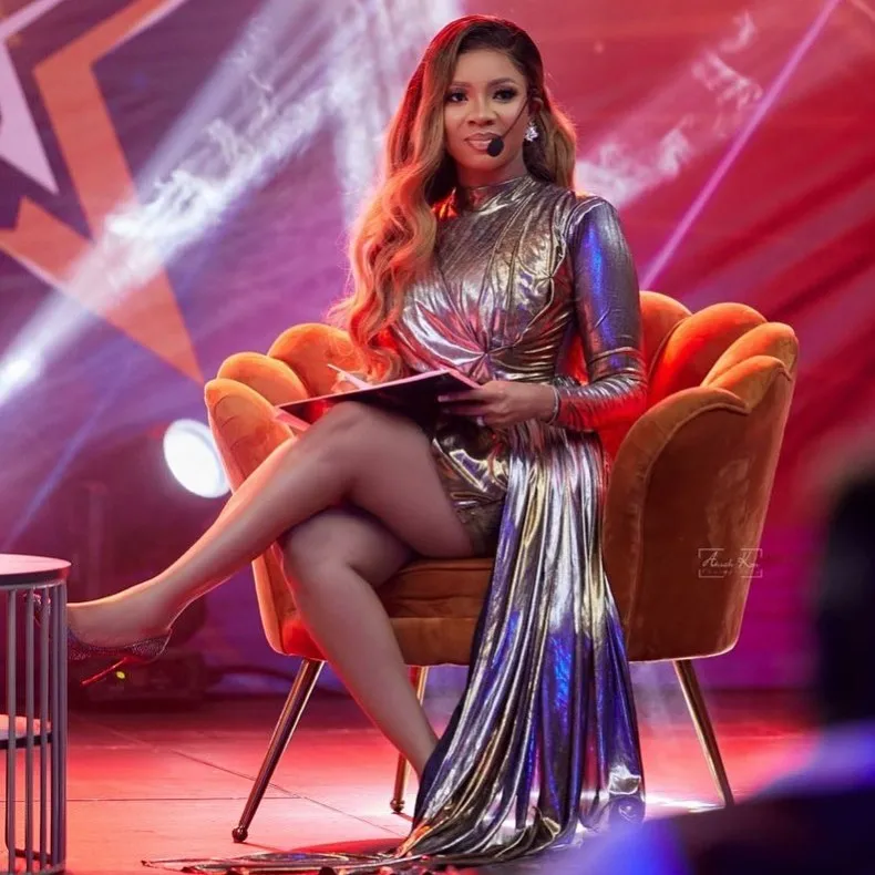Star Girl: Serwaa Amihere nailed all three outfits at ‘The Next TV Star’ finale