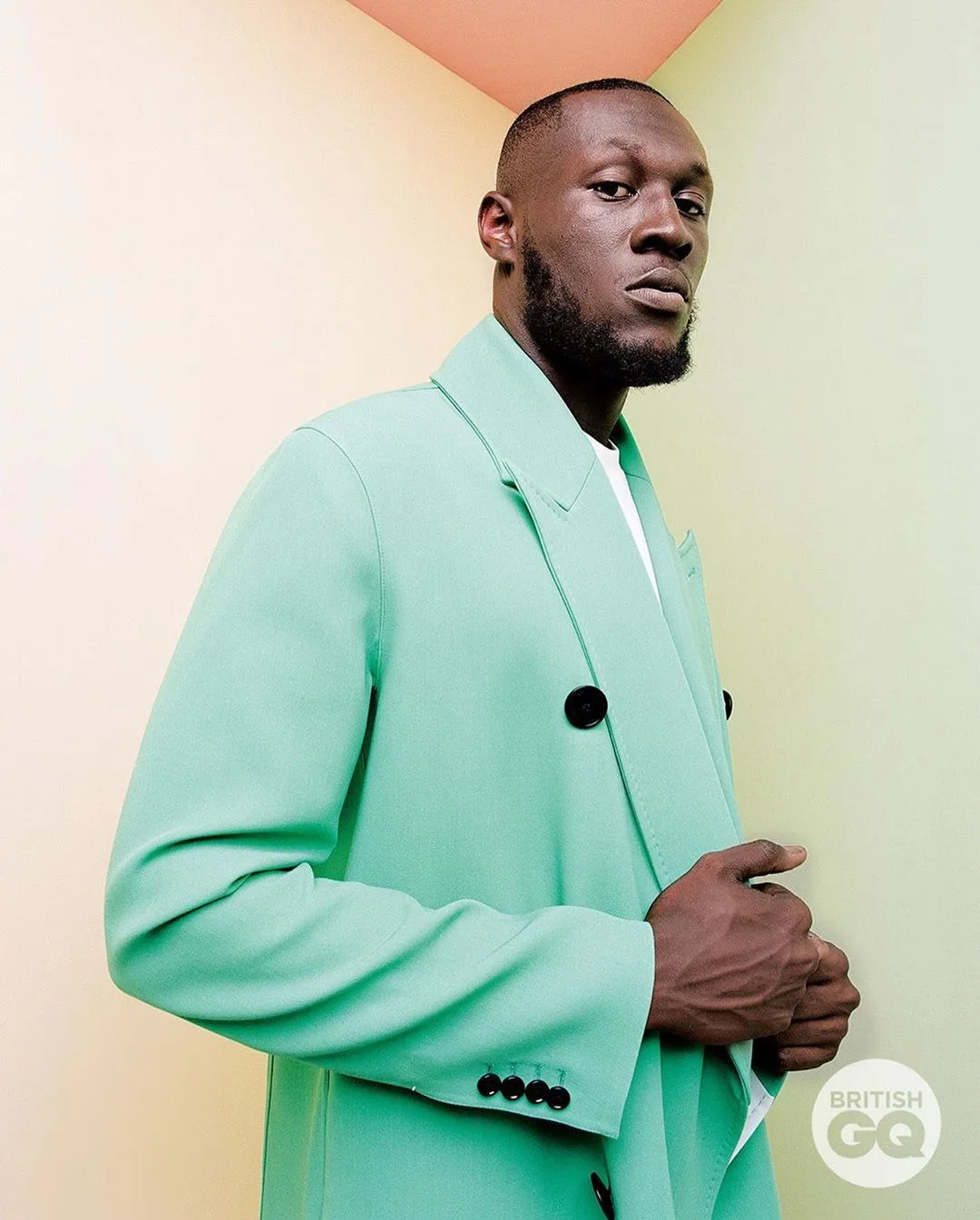 Stormzy goes on the cover of GQ magazine for the 3rd time