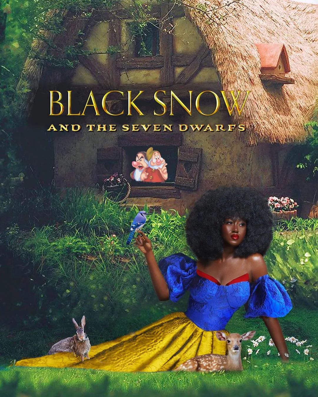 Symone Seven is inspiring young black girls to feel like “Princess too” with her Disney Princess series