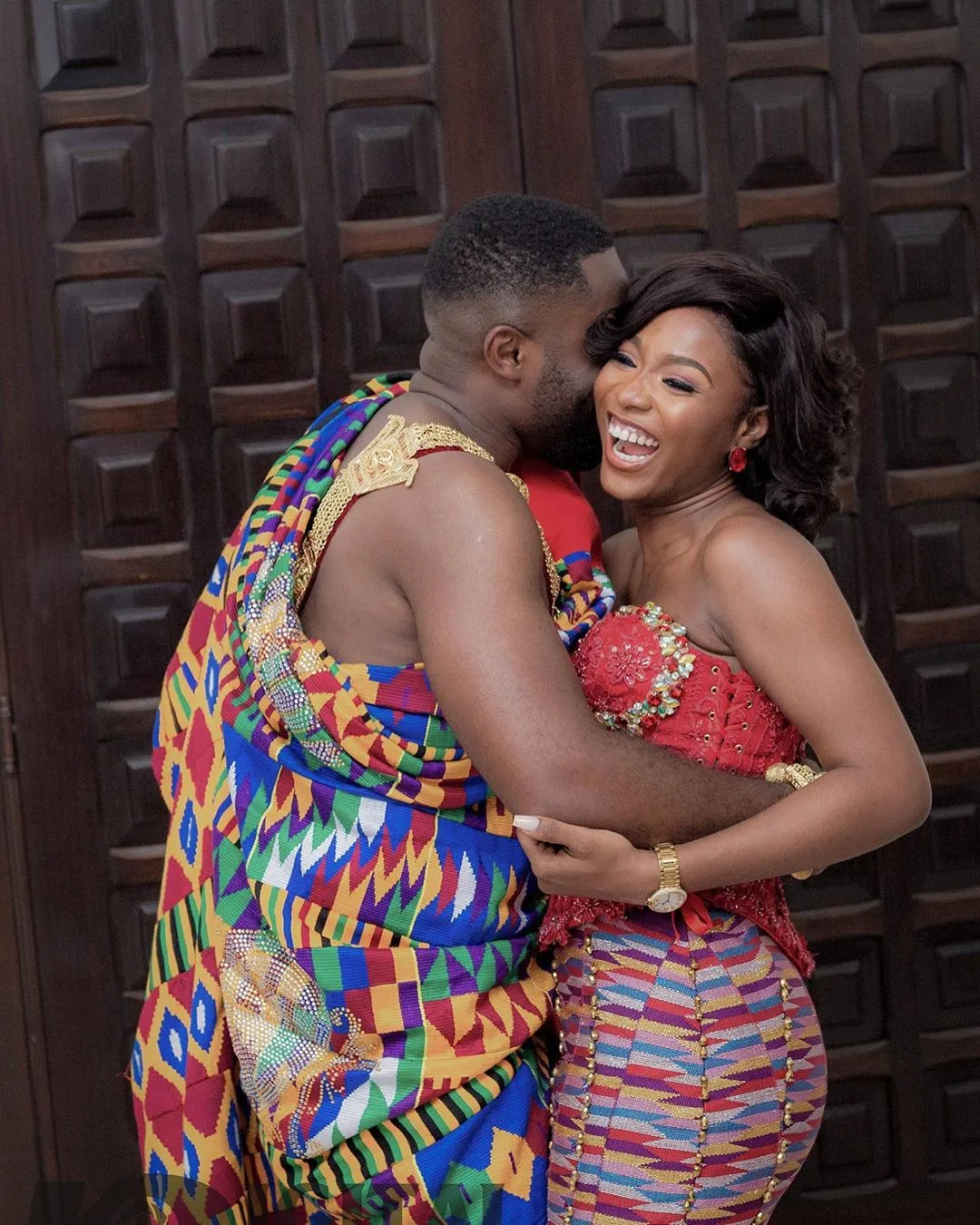 “May you be as happy as you always make me,” Kennedy Osei tells Tracy on her birthday