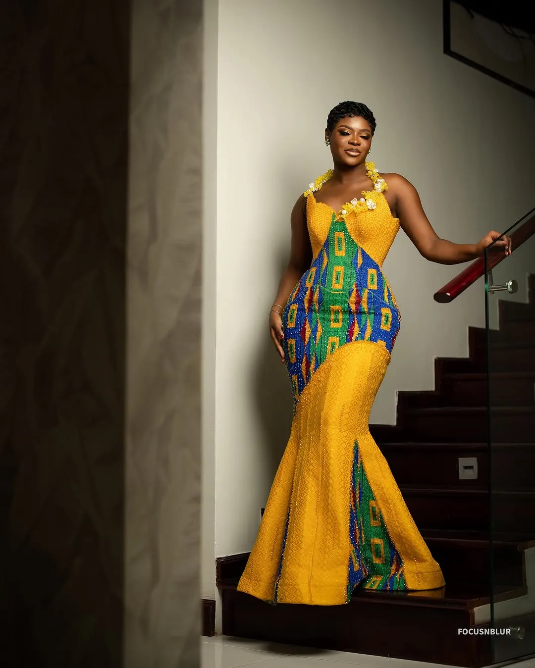 Vee Kee James stuns with her first Ghanaian bridal kente of 2025—and the internet can’t handle it