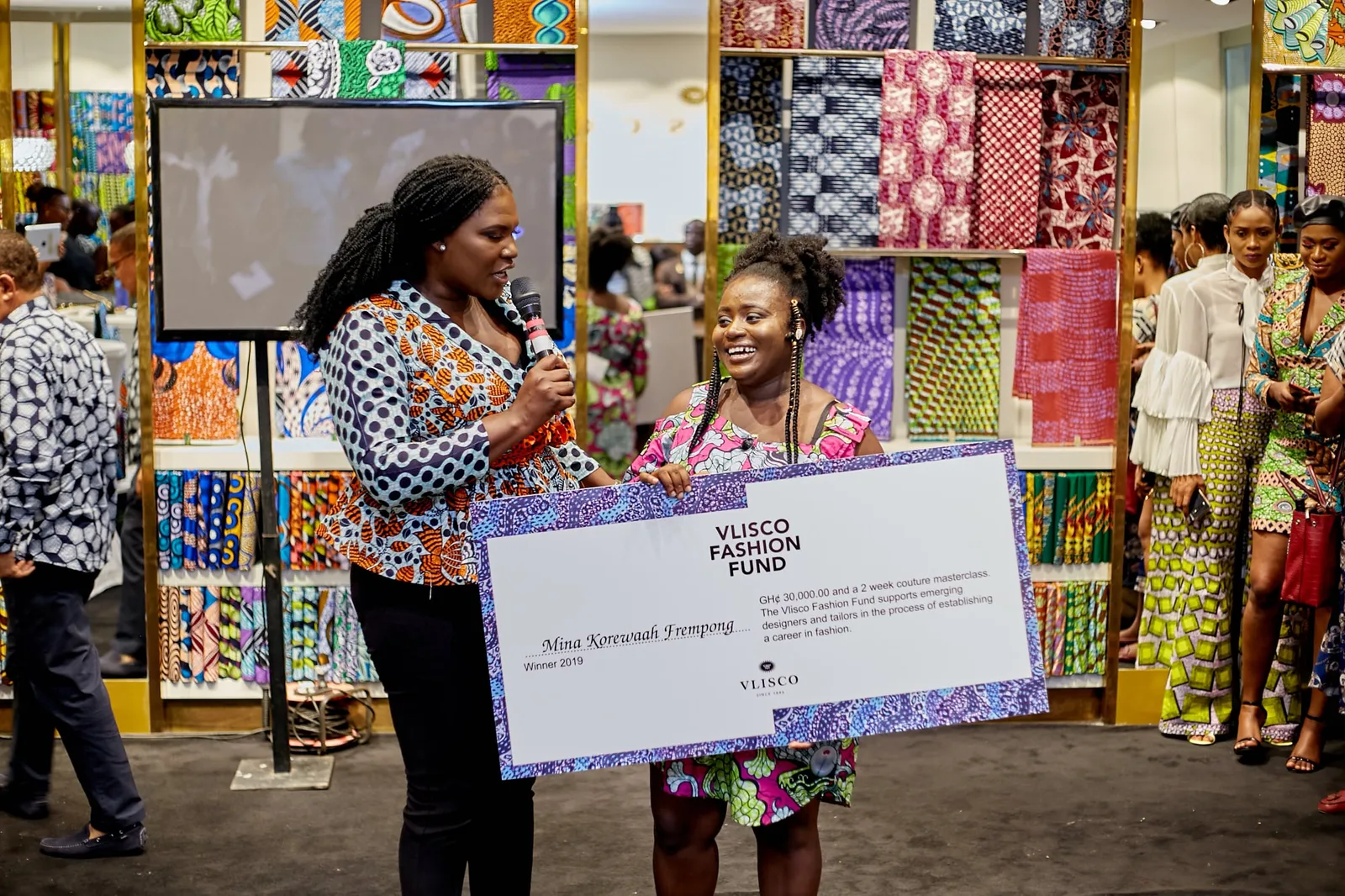 Mina Korewaah Frempong adjudged the winner of the 2019 Vlisco Fashion Fund