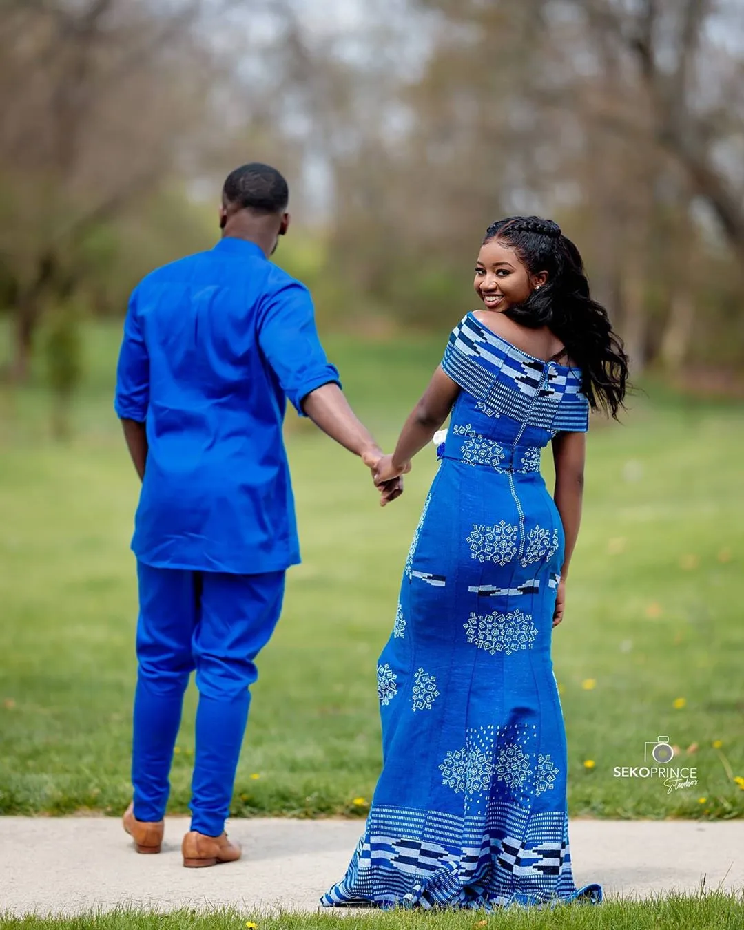 The Corona Virus did not stop these lovebirds from saying “I do”