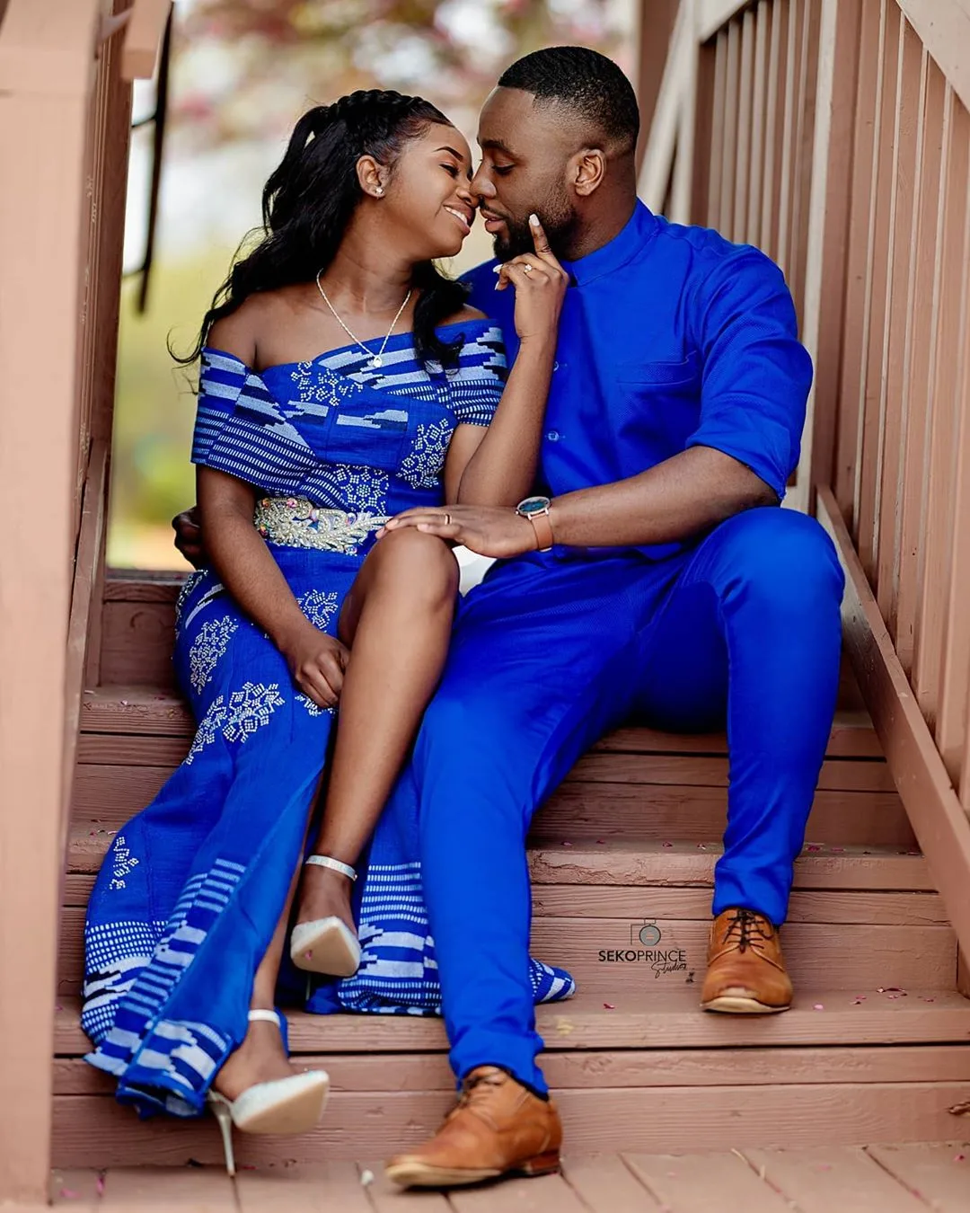 The Corona Virus did not stop these lovebirds from saying “I do”