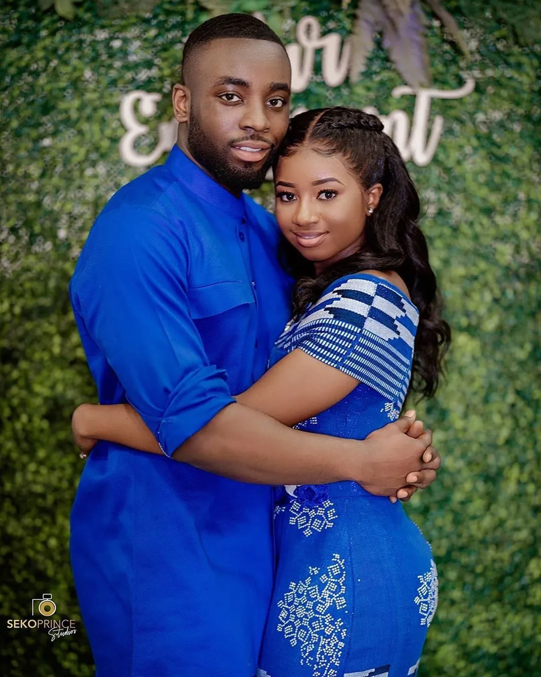 The Corona Virus did not stop these lovebirds from saying “I do”