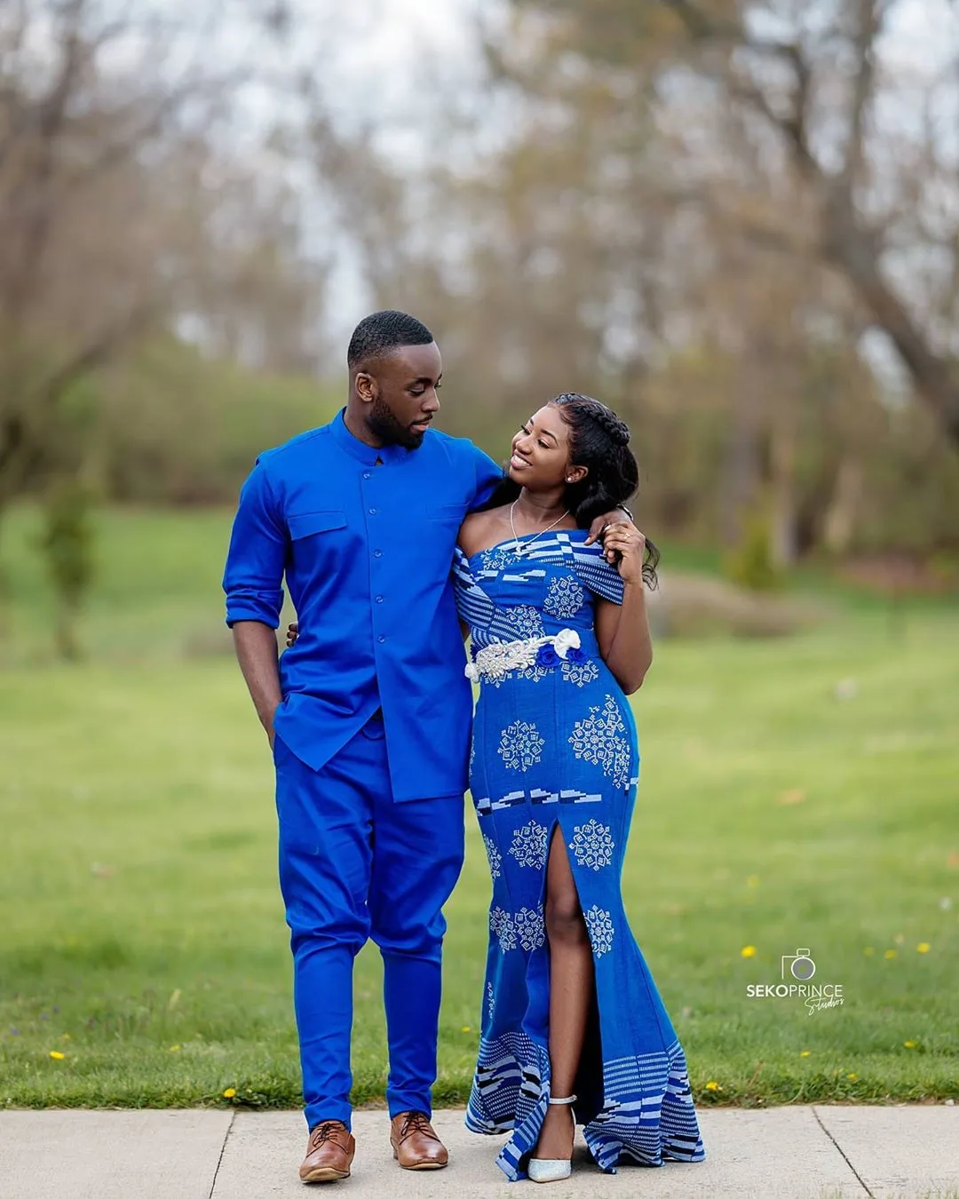 The Corona Virus did not stop these lovebirds from saying “I do”