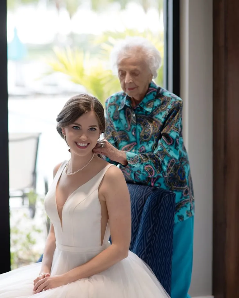 This bride’s grandmother couldn’t make it to her wedding so she flew to her side in an emotional dress reveal