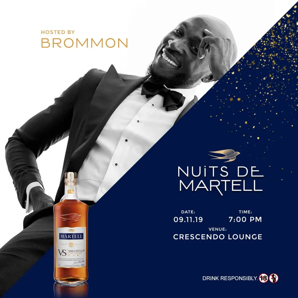 Style Influencer, Brommon to Host the Very First Nuits De Martell in Accra