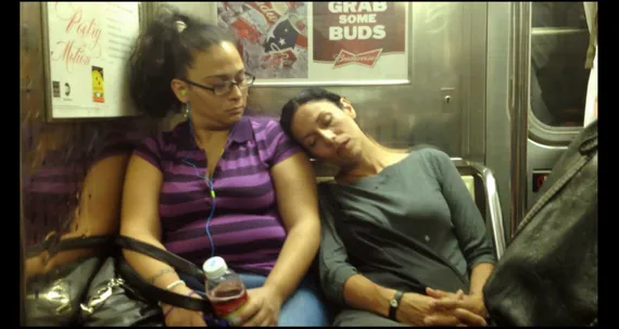 How New Yorkers Reacted When a Stranger Slept on Them in the Subway - The Atlantic