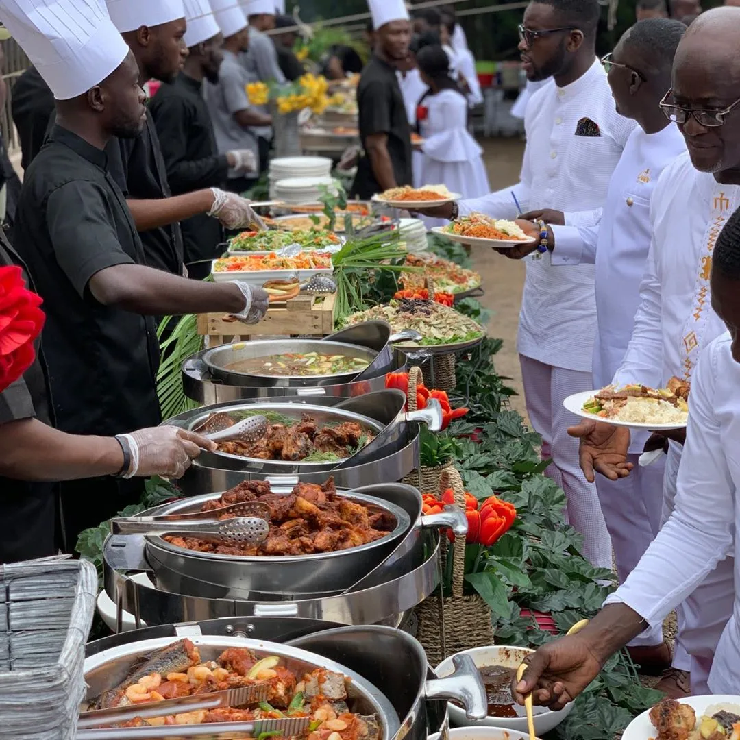 Meet the all-male catering team that is cooking its way into Ghanaian hearts