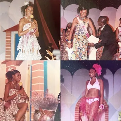 Yvonne Nelson Modelling in Miss Ghana