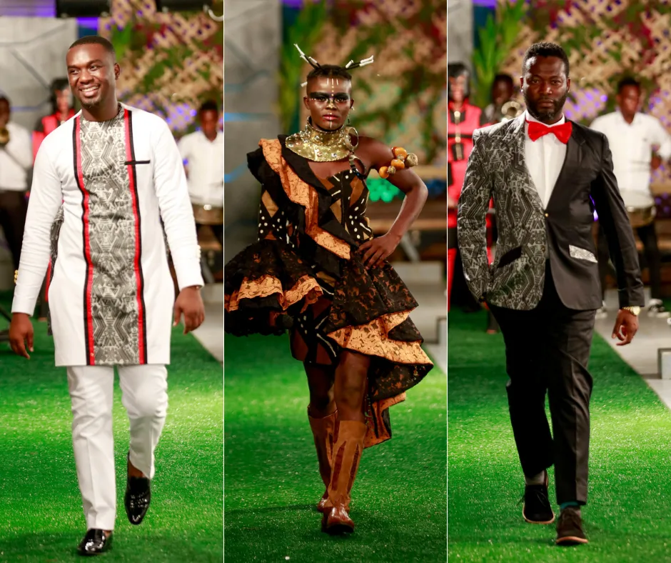 These photos of Joe Mettle, Wiyala and Adjetey Anang walking on the runway has got us clapping