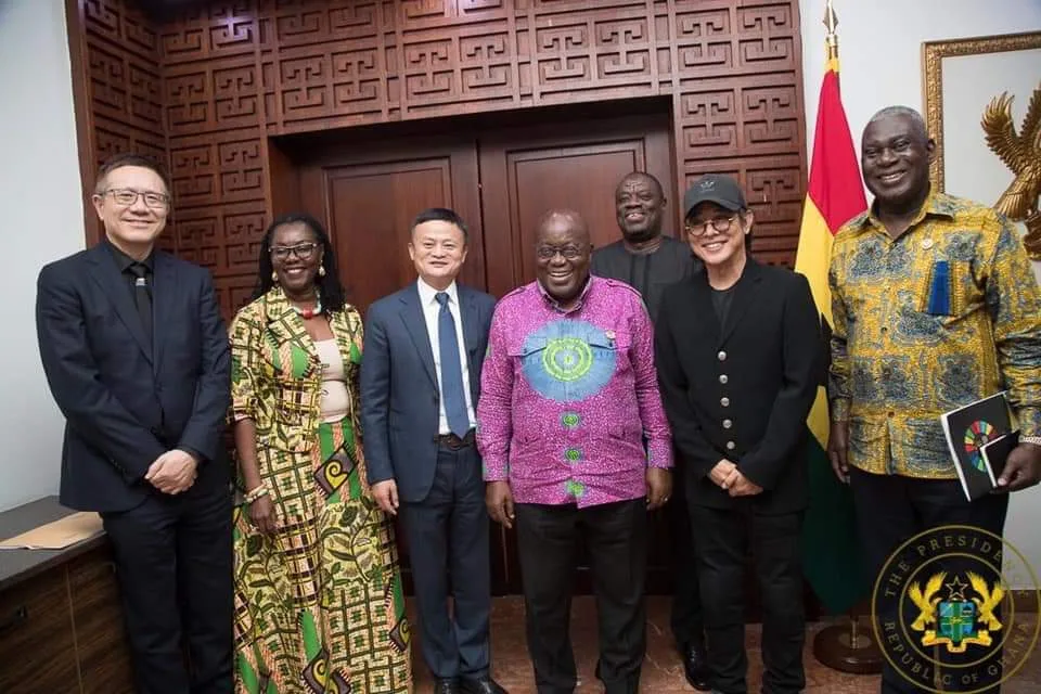 This is the main reason why Jet-Li and Jack-Ma came to Ghana