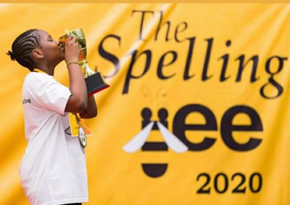 Go Girl!! Nadia Chelpang is the first student from Northern region to win the Spelling Bee