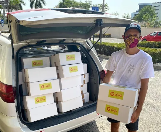 After he got stuck in Ghana during the lockdown, this UK resident set up a charity to help the vulnerable