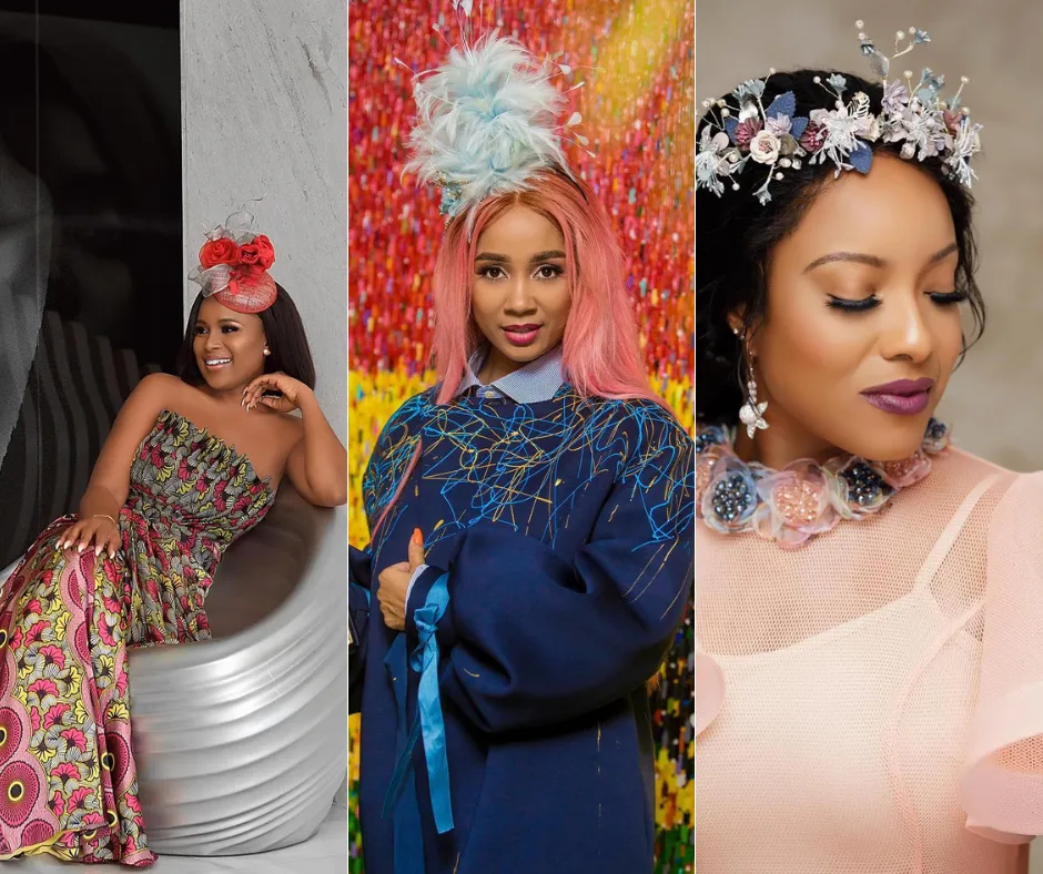 7 Ghanaian celebrities whose headdress game are giving us life
