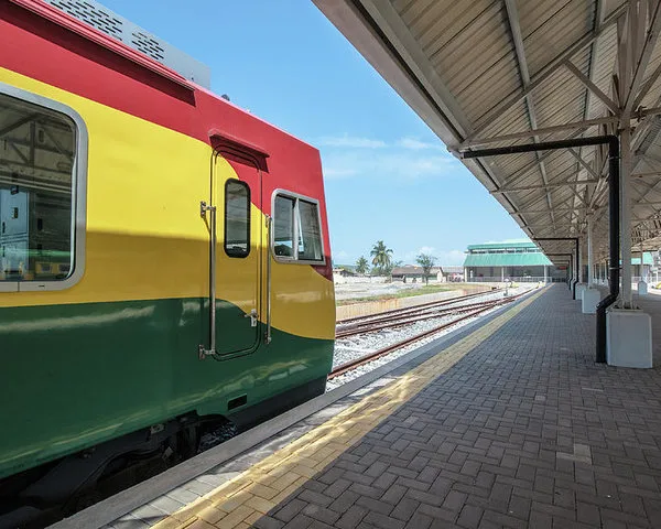 Explore Accra in a different way courtesy the two weeks free train ride by the Ghana Railway Authority