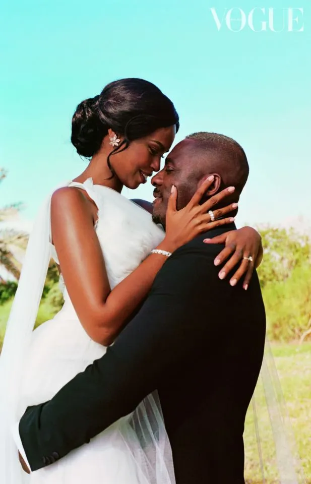 Ghanaian British actor Idris Elba and wife have become the first black couple to cover British Vogue