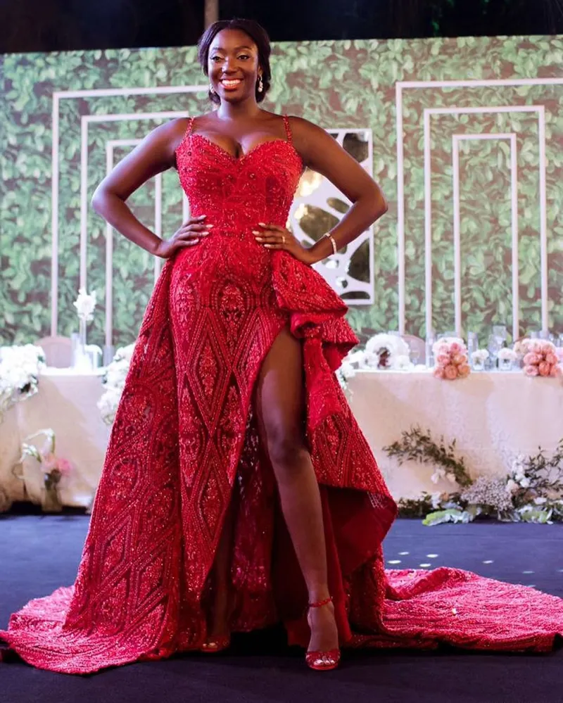 Watch Aku Akuffo share the journey to making her trend-driven reception gown