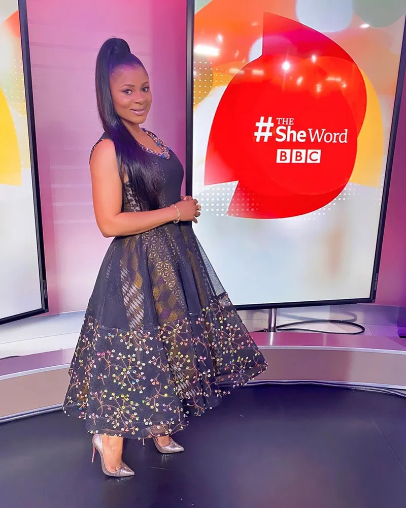 Empress Jamila in Ophelia Crossland at the BBC is how to make a glamorous fashion statement