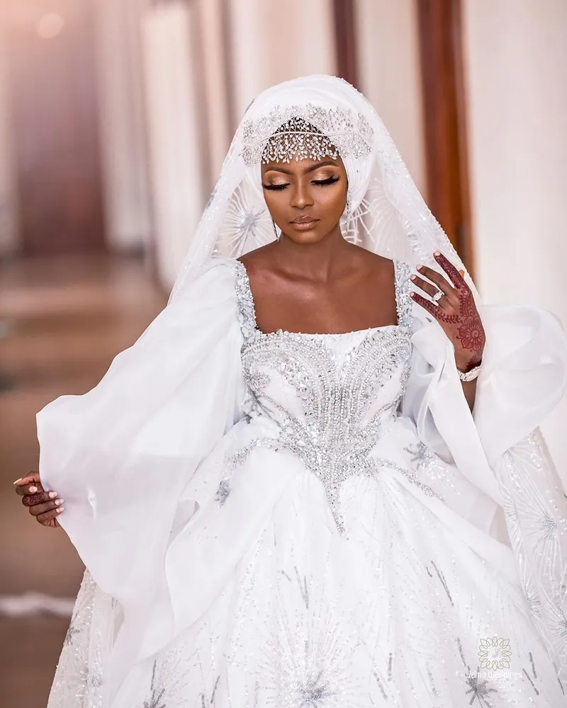 Ghanaian Makeup Artist, Fairouse & Abass’ Islamic wedding was full of glamour and opulence