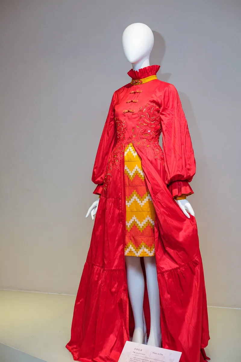 Inside the grand opening ceremony of the 2019 Global Qipao Exhibition that featured Ghanaian designer, Ophelia Crossland