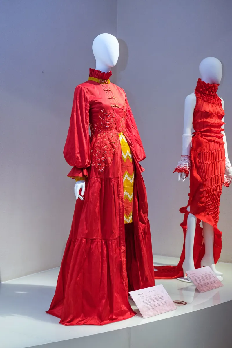 Inside the grand opening ceremony of the 2019 Global Qipao Exhibition that featured Ghanaian designer, Ophelia Crossland