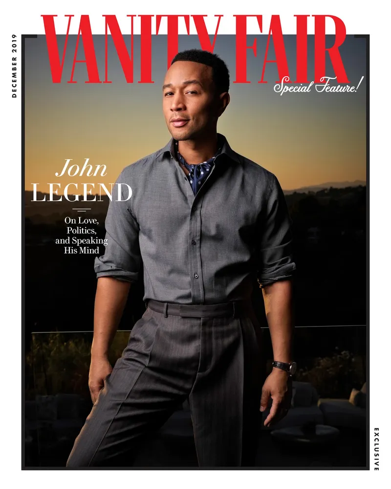 John Legend, Chrissy Teigen and their two kids are the world’s happiest family on Vanity Fair