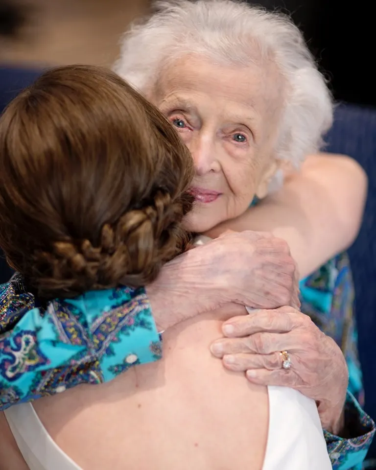 This bride’s grandmother couldn’t make it to her wedding so she flew to her side in an emotional dress reveal